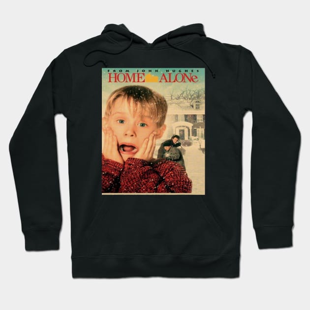 From John Hugnes Home Alone <> Graphic Design Hoodie by RajaSukses